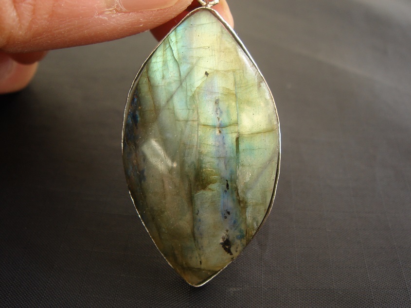 ☆希少,超人気!極上品,特大天然ラブラドライトペンダントトップB1拍卖