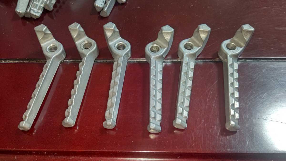 カワサキ 純正 Dトラッカー KDX250 KLX250 純正 タンデム ステップ 3セット リア リヤ ペグ セット 左 右 L R kawasaki拍卖