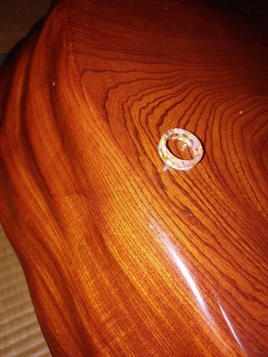 お寺 屋久杉イメージ寺の花いり龍神リング拍卖