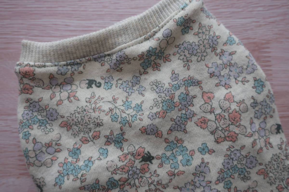 【SS】フルーツフラワー トレーナー 小花 小型犬 犬服 ドッグウエア ハンドメイド拍卖