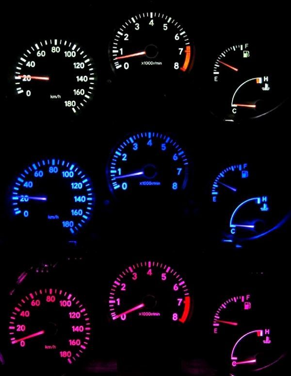 スープラ JZA80 前期 メーターLED照明1台分セット!ホワイト拍卖