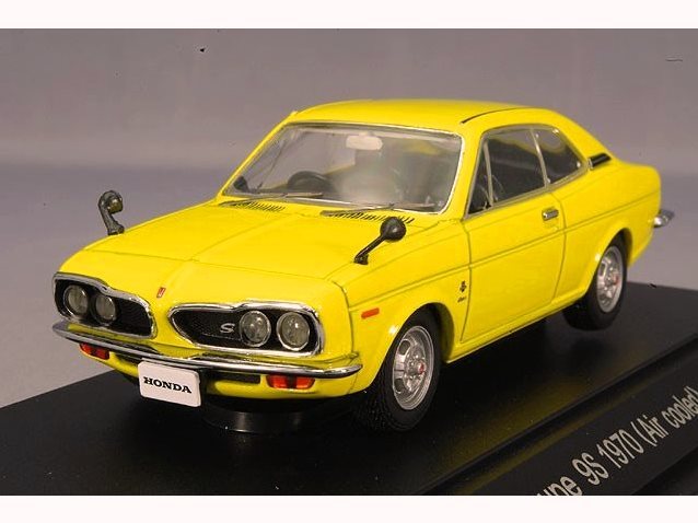 ■即決エブロ 1/43【ホンダ クーペ 9S 1970 (Air Cooled) (イエロー) 「Oldies」43415 限定品拍卖