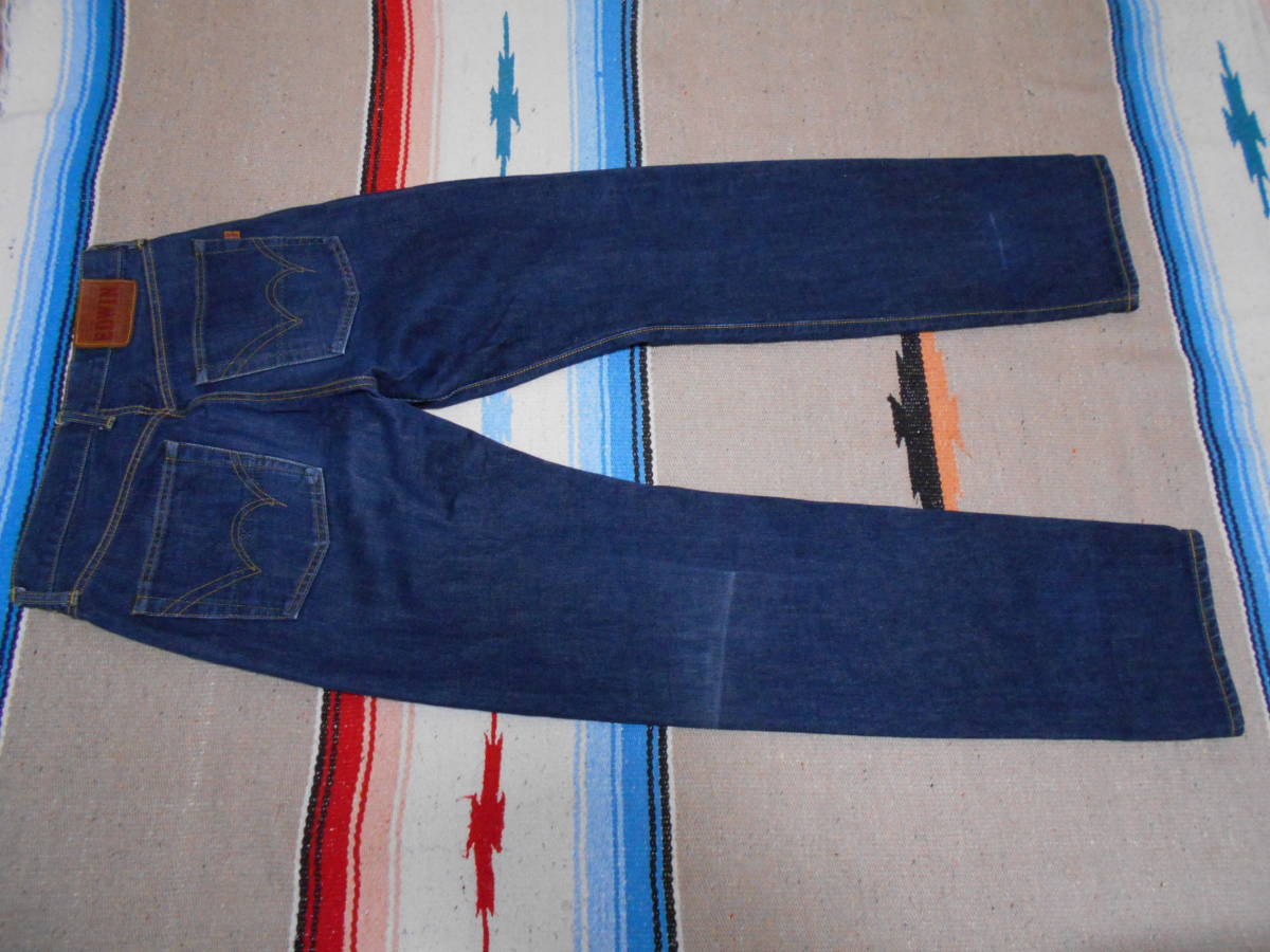 1990年代製 EDWIN エドウィン505XX 赤耳 インディゴ ヘビーオンス ビンテージ ジーンズ 日本製 MADE IN JAPAN VINTAGE INDIGO JEANS拍卖