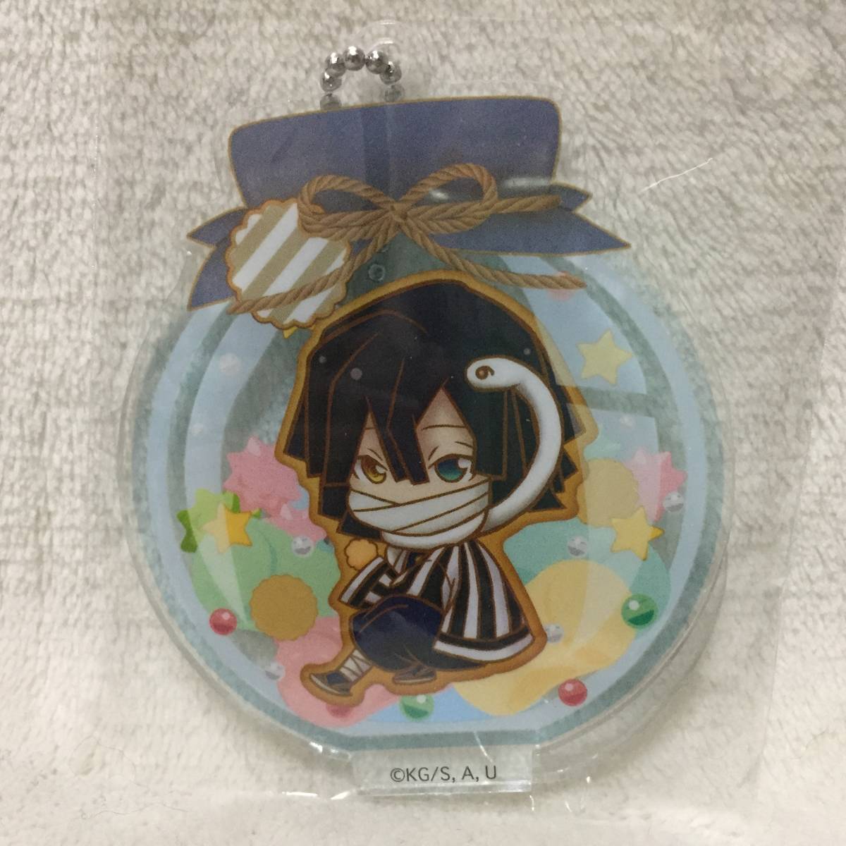 ☆鬼滅の刃 アクリル キーチェーン とじコレ クッキー☆伊黒小芭内 アクリルスタンド キーホルダー拍卖