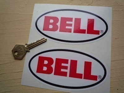 海外 限定品 送料込み ベル ヘルメット Bell 50mm 2枚セット ステッカー拍卖