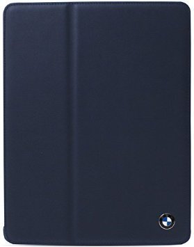送料無料★ケース iPad 2 3rd 4th 本革 ダークブルー BMW 正式拍卖