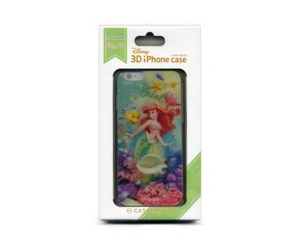★Disney ディズニー 3D iPhone6s iPhone6(4.7インチ)ケース リトルマーメイド アリエル k003 3Dホログラム 立体に見える拍卖