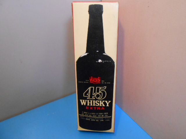 ● ”45ウイスキー” EXTRA / 空箱 / ウイスキー / ディスプレイに最高!●・・・H36拍卖