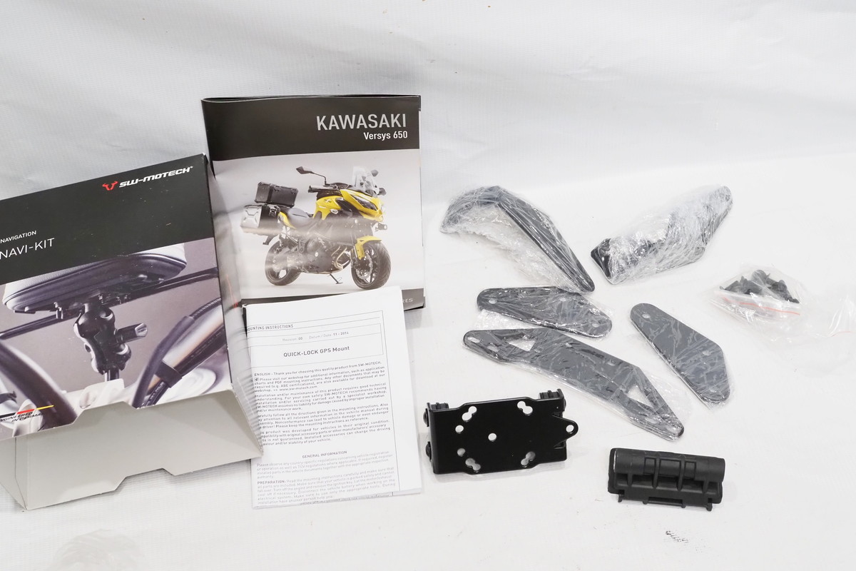 新品 SW-MOTECH ナビマウントキット Versys650 ('2015-) 車種専用 ナビステー コックピットGPSマウント SWモテック ヴェルシス650拍卖