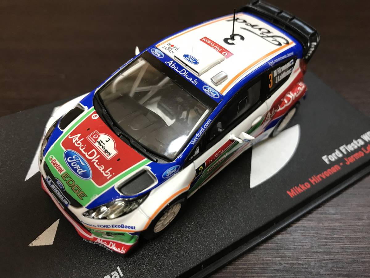1/43 デアゴスティーニ フォード・フィエスタ RS WRC #3 M.ヒルボネン組 ラリー・ド・ポルトガル4位 2011拍卖