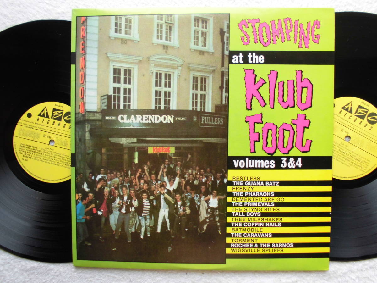 STOMPING AI THE KLUB FOOT●2枚組LP●3&4 ●パンク インディーズ ハードコア ガレージ・ロック レストレス拍卖