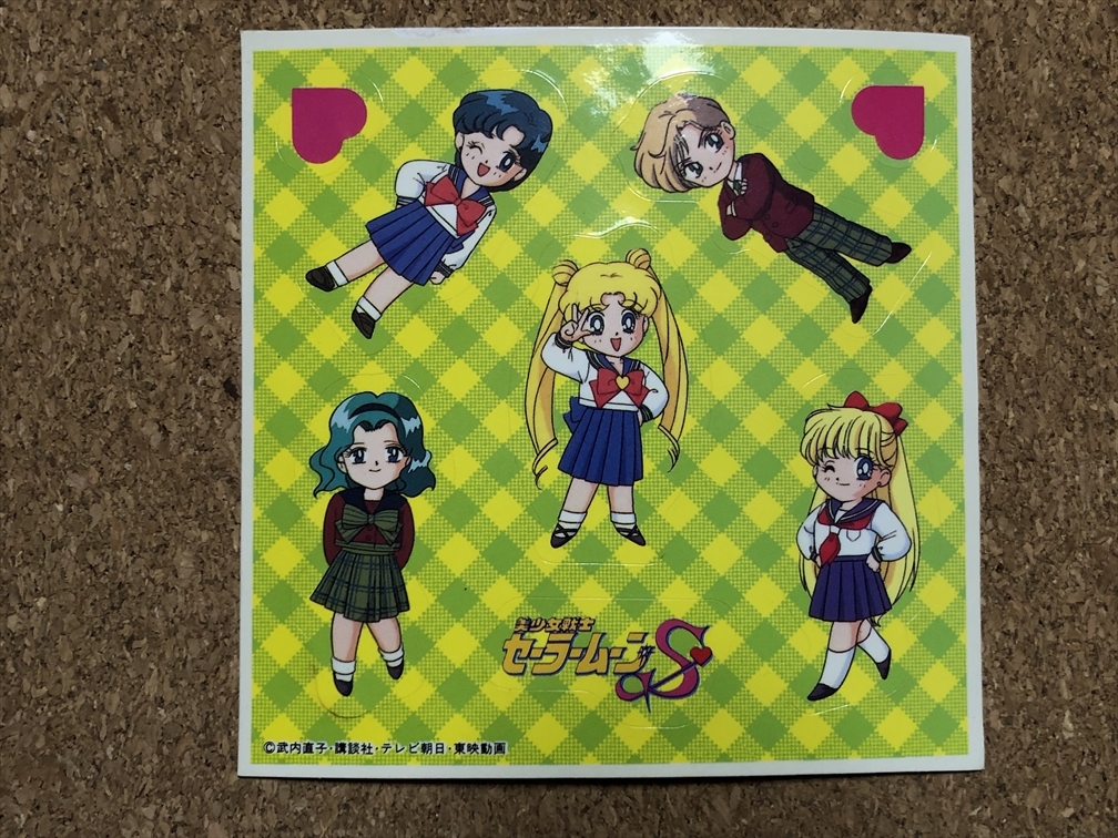 【セーラームーン グッズ 5】シール (月野うさぎ・水野亜美・愛野美奈子・天王はるか・海王みちる)拍卖