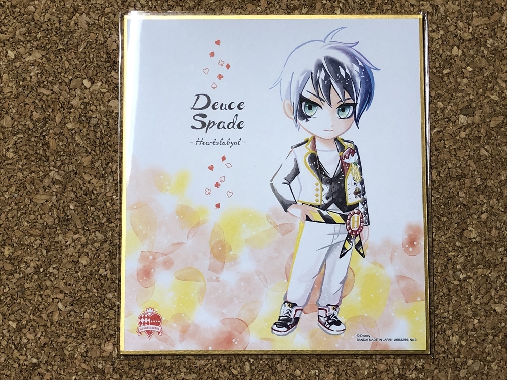 【ツイステッドワンダーランド グッズ 15】色紙(デュース)拍卖