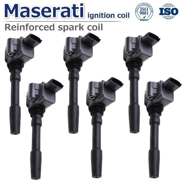 【新品 即納】マセラティ レヴァンテ Maserati Levante 3.0 V6 ダイレクト イグニッションコイル 6本セット288233拍卖