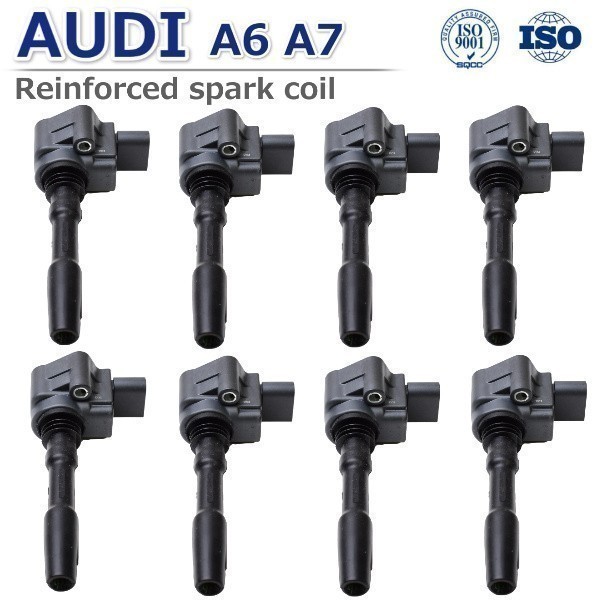 【新品 即納】アウディ A6 C7 S6 RS6 S7 RS7/4.0TFSI V8 ダイレクト イグニッションコイル 8本セット079905110拍卖