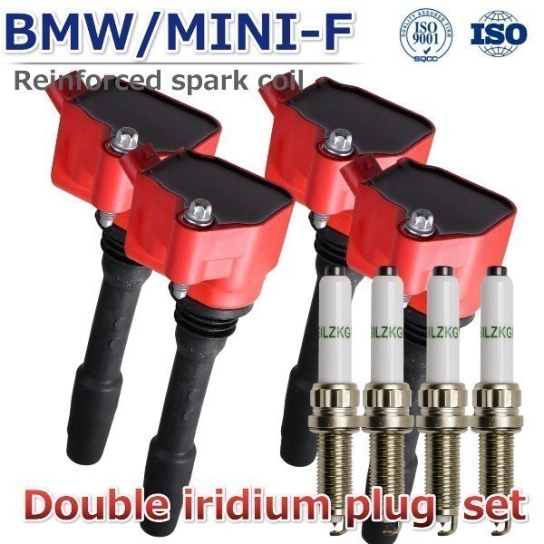 【トルクアップ】BMW ミニクーパー MINI F56 (04/2013 12/2019) パワー 強化イグニッションコイル 12137619385 12138643360 12138647463拍卖