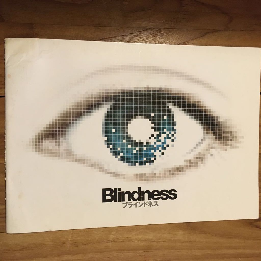 プレスシート「ブラインドネス」ジュリアン・ムーア マーク・ラファロ アリス・ブラガ 伊勢谷友介 木村佳乃 ジョゼ・サラマーゴ原作拍卖