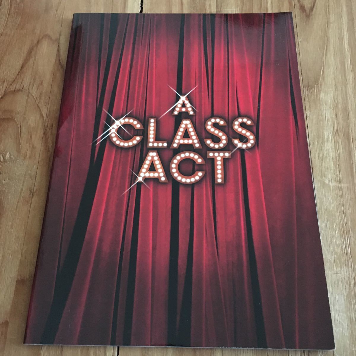 舞台パンフレット「A CLASS ACT クラス・アクト」ブロードウェイミュージカル拍卖