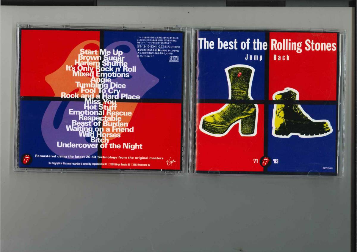 CD//The best of the Rolling Stones Jump Back 拍卖