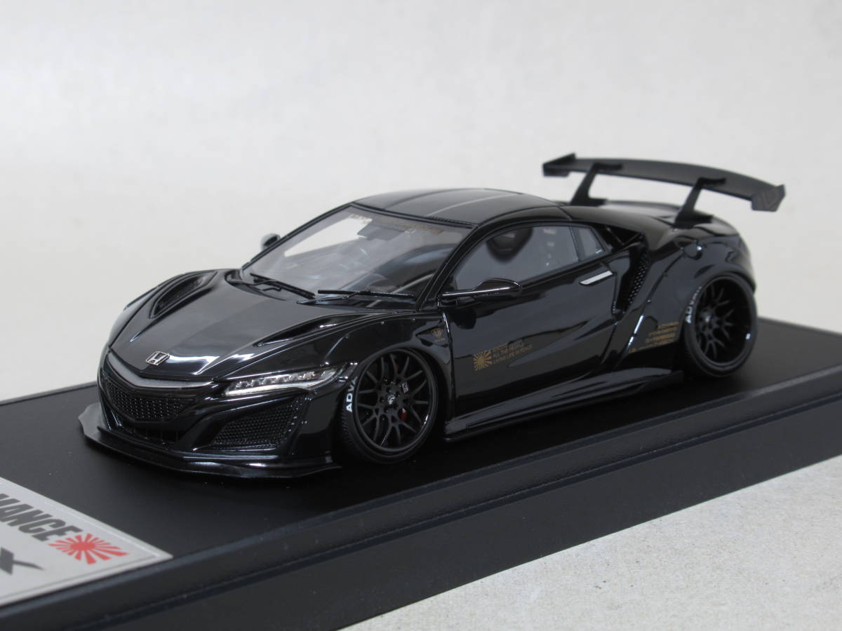 1/43 アイドロン リバティーウォーク LB-ワークス NSX ブラック LB009A SP拍卖