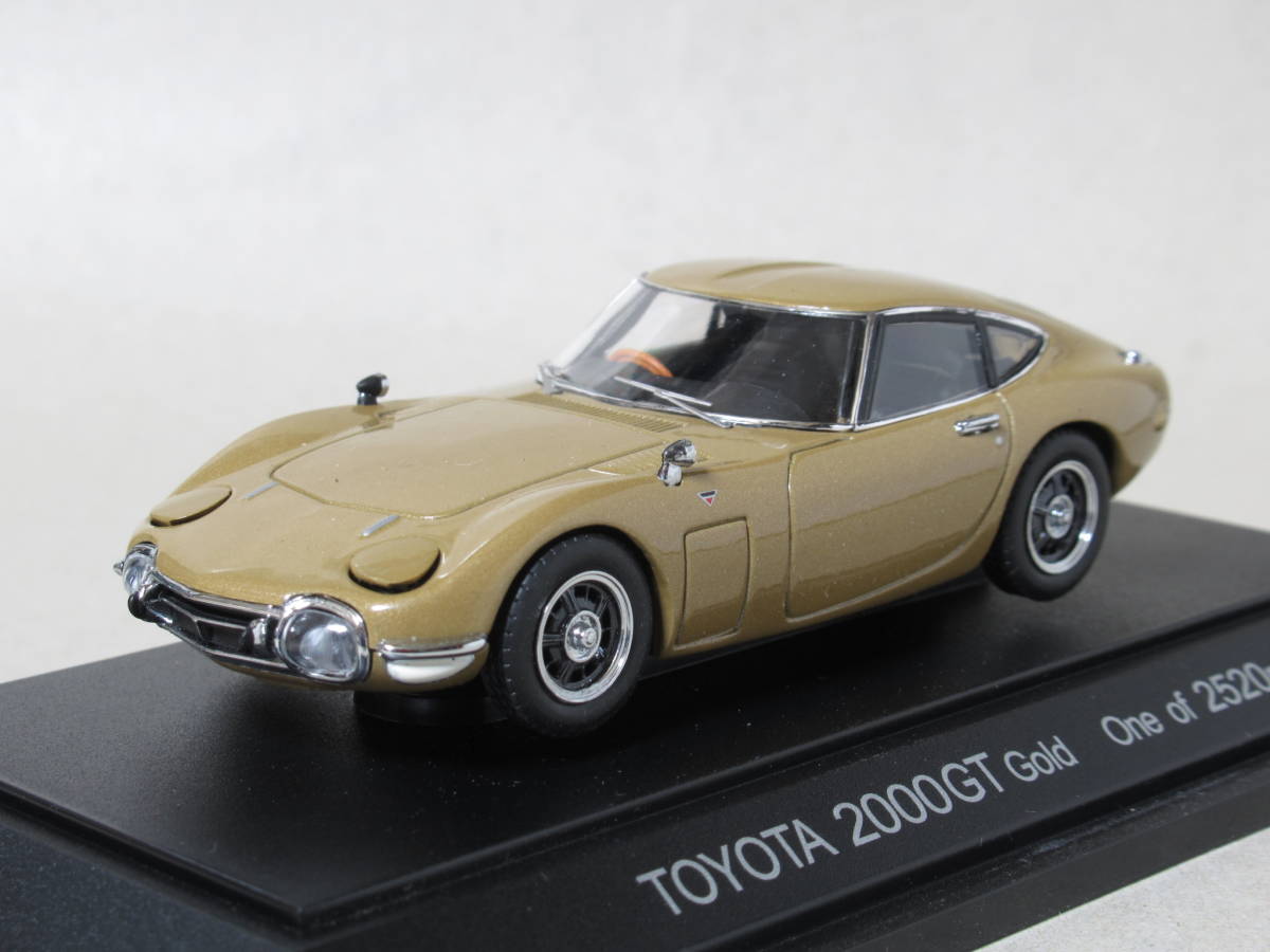 1/43 トヨタ 2000 GT ゴールド拍卖