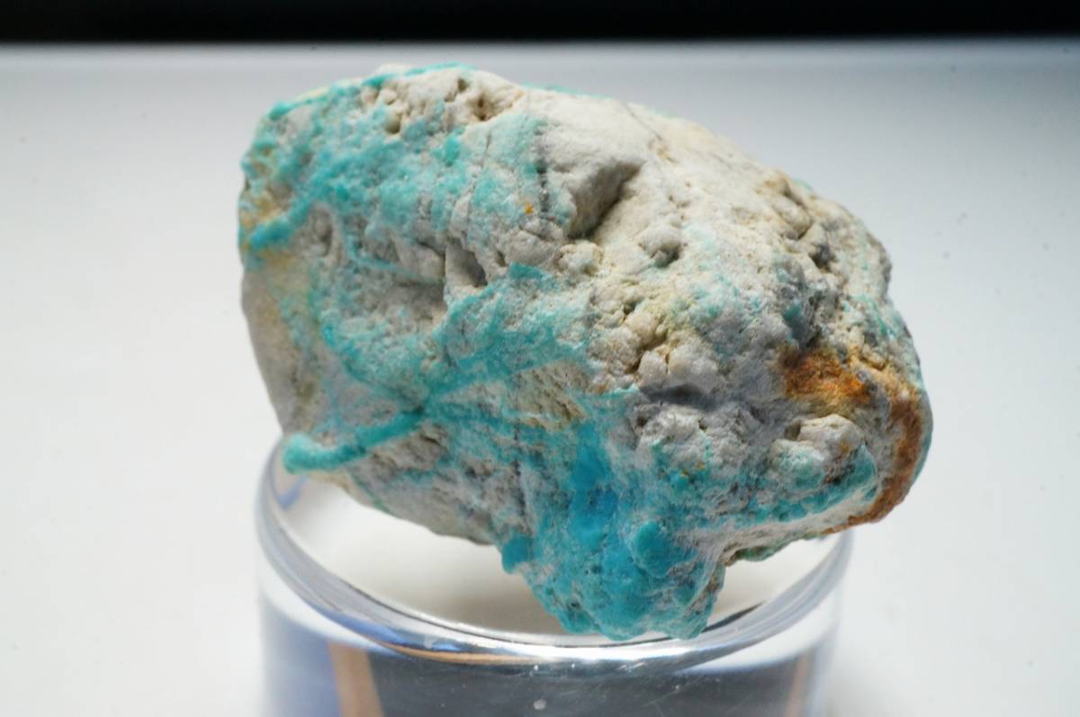 【即決限定価格!早い者勝ちです!】上質トルコ!!30年前の在庫!上質アリゾナ産色合い鮮やか天然トルコ石・トルコ(ターコイズ)原石77.4ct拍卖