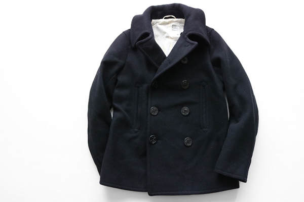 ★送料無料★ドレステリア Violet Buffalo Wallows ◆ ウールメルトン Pコート ダークネイビー XS ジャケット ユニセックス ◆ZX6拍卖