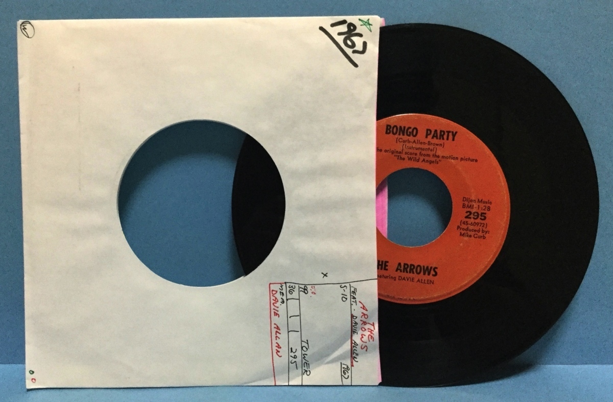 EP 洋楽 The Arrows / Blue's Theme 米盤拍卖