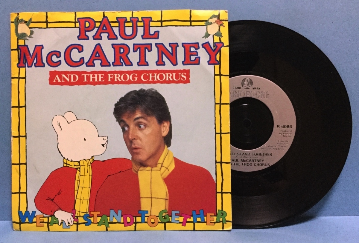 EP 洋楽 Paul McCartney And The Frog Chorus / We All Stand Together 英盤拍卖