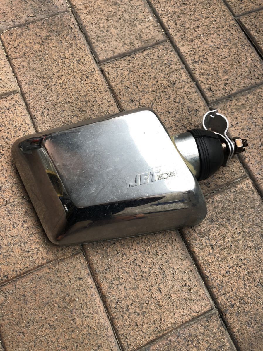 バックショット ミラー メッキ トラック JET 広角 レターパックプラス可 ジャンク拍卖