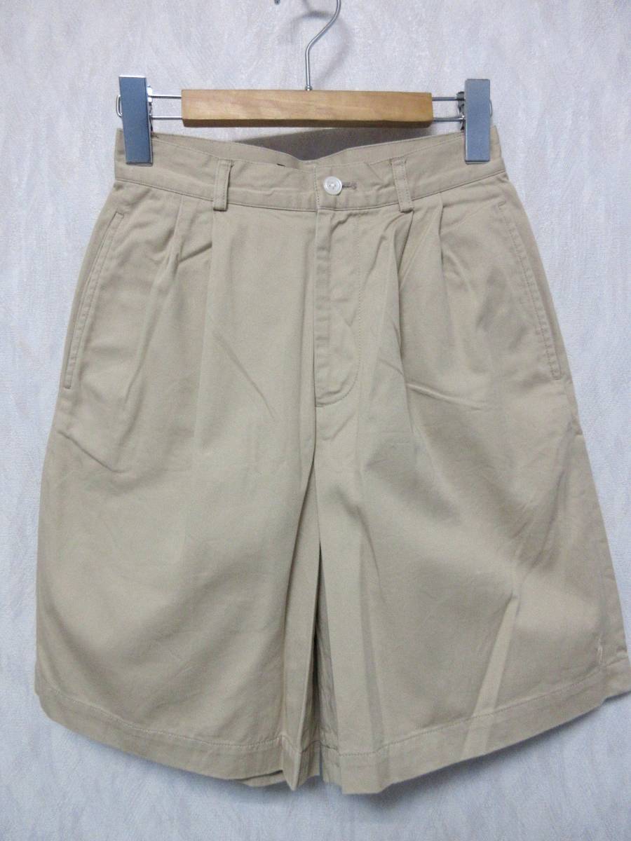 ラルフローレン ポロゴルフ RALPH LAUREN POLO GOLF キュロットパンツ ベージュ 7 亥1492拍卖