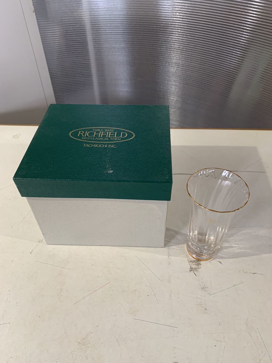 未使用品 RICHFIELD レマン ビアーグラス 5点セット YG-885 グラス 現状品 説明文必読拍卖