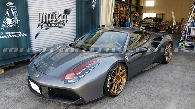 Ferrari フェラーリヘッドライトスモークプロテクションフィルムF12/F488/F458/カリフォルニア/F430/F360車検対応品 カスタムパーツ拍卖