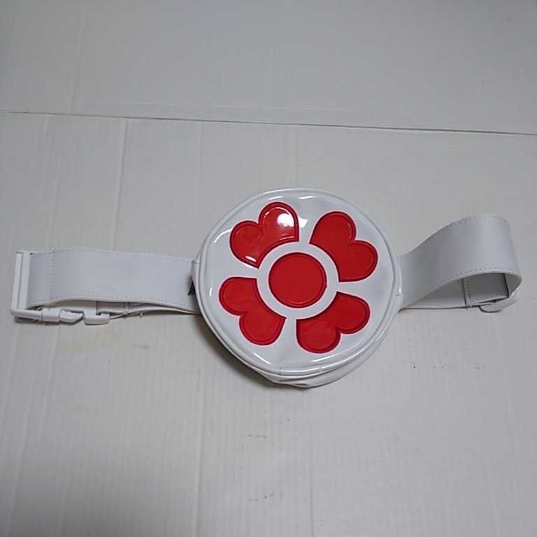 未使用品■ももいろクローバーZ 変身ベルトポーチ レッド 赤 百田夏菜子 ももクロ拍卖