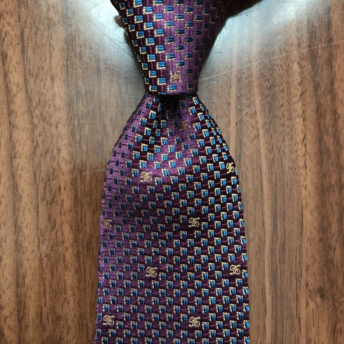 DAKS ダックス ネクタイ パープル拍卖