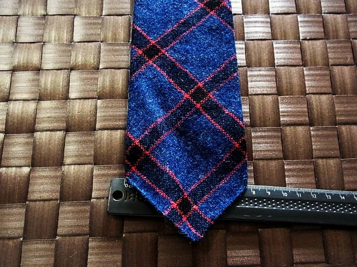 yW1230美品【ウール100%】 ネクタイ●拍卖