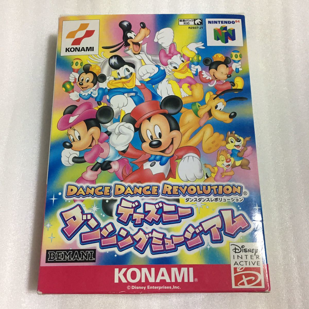 N64 ダンスダンスレボリューション ディズニーダンシングミュージアム拍卖