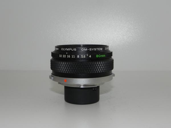 OLYMPUS OM-SYSTEM ZUIKO AUTO MACRO 80mm/f4 レンズ+レンズアタブダ-セット(中古品)拍卖