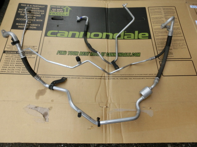 プジョー207 CC エアコン パイプ 3本 平成21年 09y ABA-A7C5FW 配管 ホース拍卖