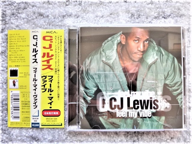 B【 CJ Lewis / feel my videN 】国内盤 帯付き CDは4枚まで送料198円拍卖