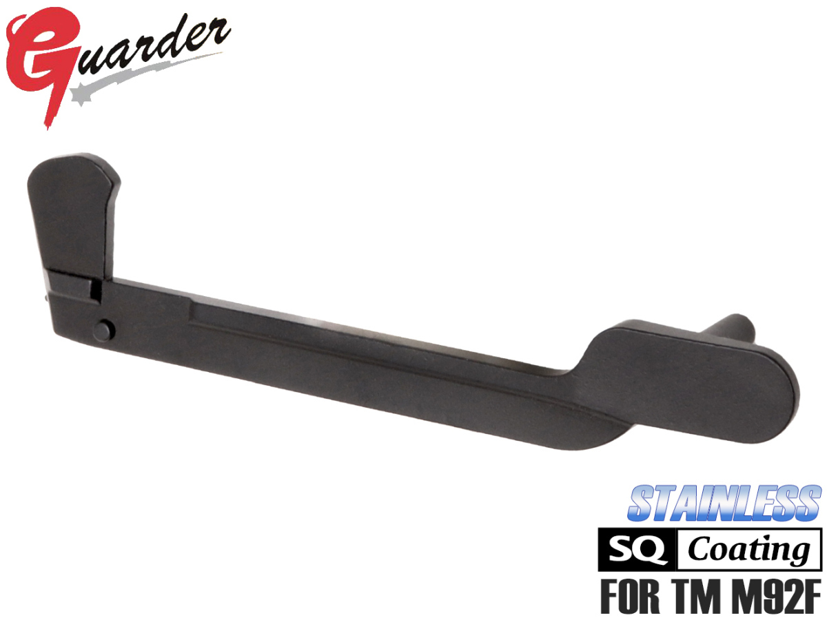 M92F-14(BK) GUARDER ガーダー ステンレストリガーレバー マルイ M92F用 BK拍卖