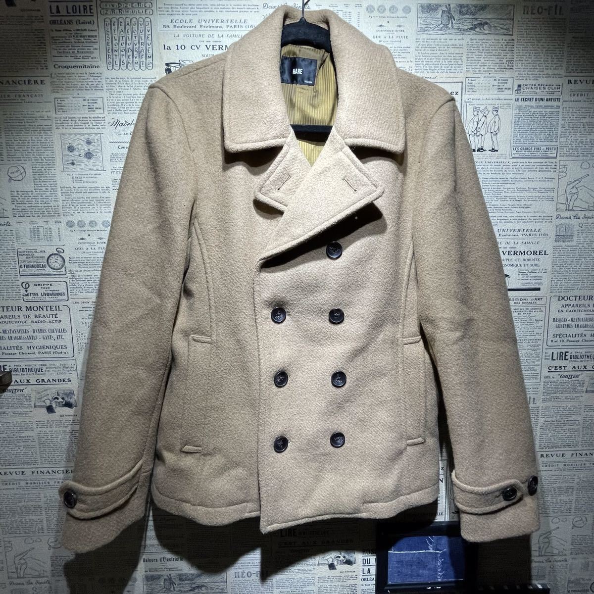 HARE ハレ ピーコート Pコート SIZE M拍卖
