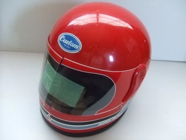 当時物 立花 タチックス ヘルメット 旧車 昭和 族車 街道レーサー カフェレーサー 族ヘル レトロ ビンテージ フルフェイス Sカスタム 中古拍卖