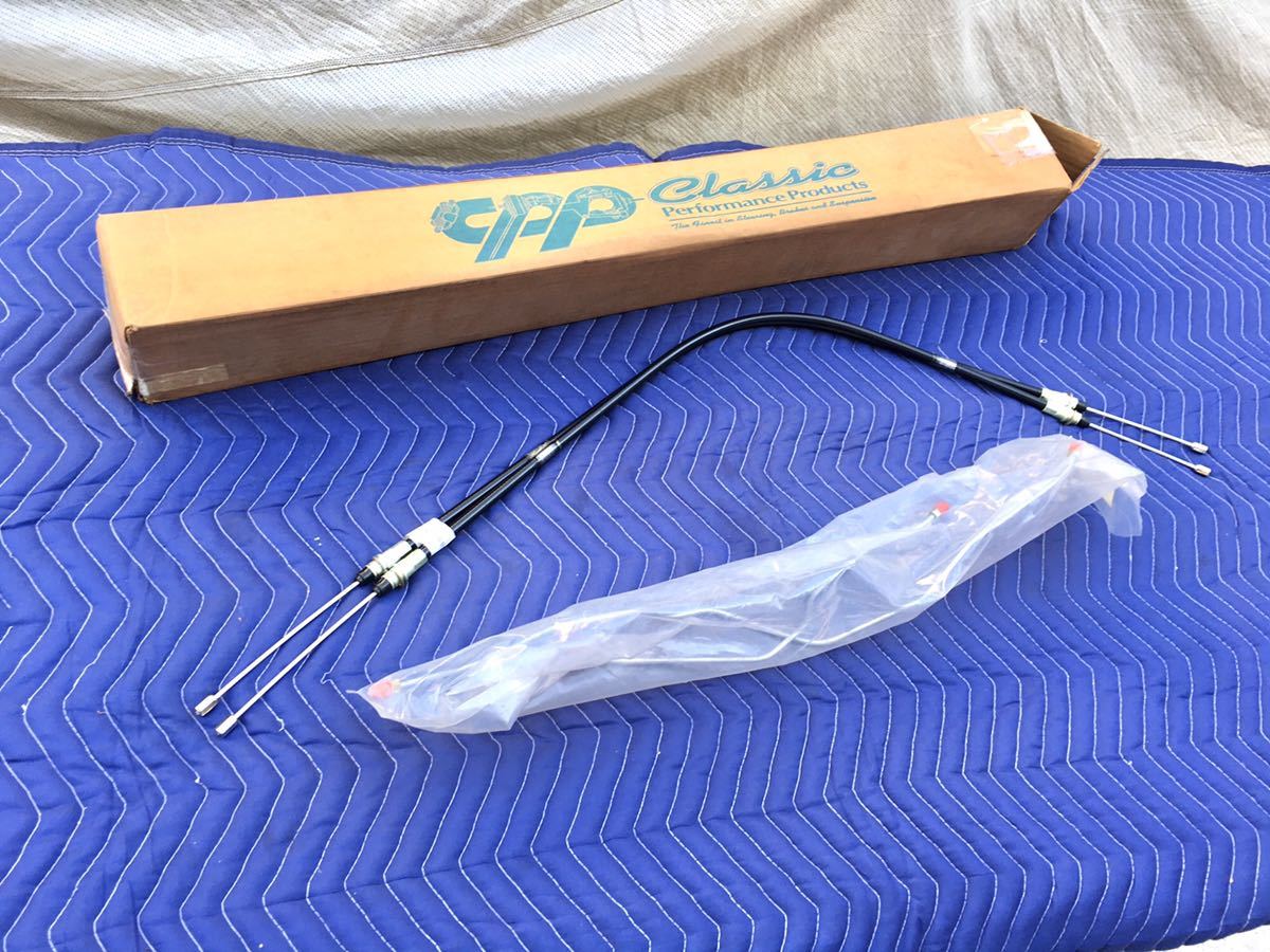 ★新品 CPP製 65-70年 インパラ ベルエア ビスケイン 用 サイドブレーキワイヤー 品番6570EBC リア ディスクブレーキ用 サイドブレーキ拍卖
