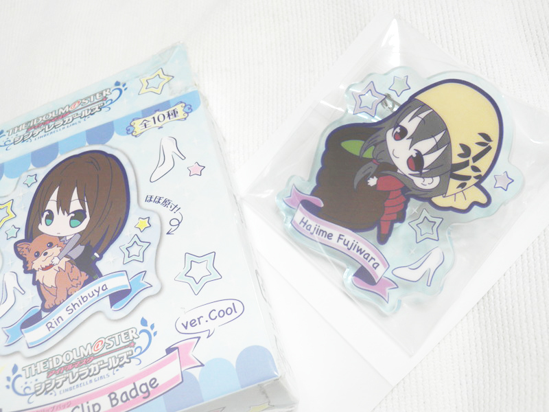 藤原肇 アイドルマスター シンデレラガールズ クリアクリップバッジ ver.Cool拍卖