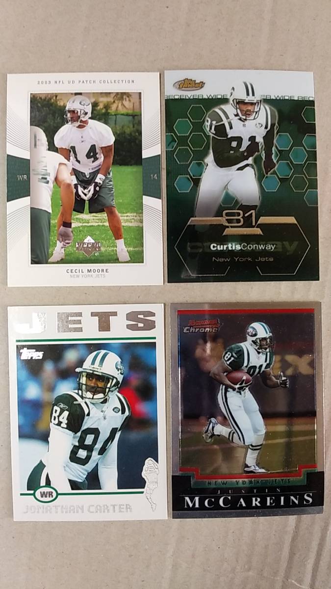 NFLカード NEW YORK JETS / WR 色々12種 RC6 Aa ジェッツ拍卖