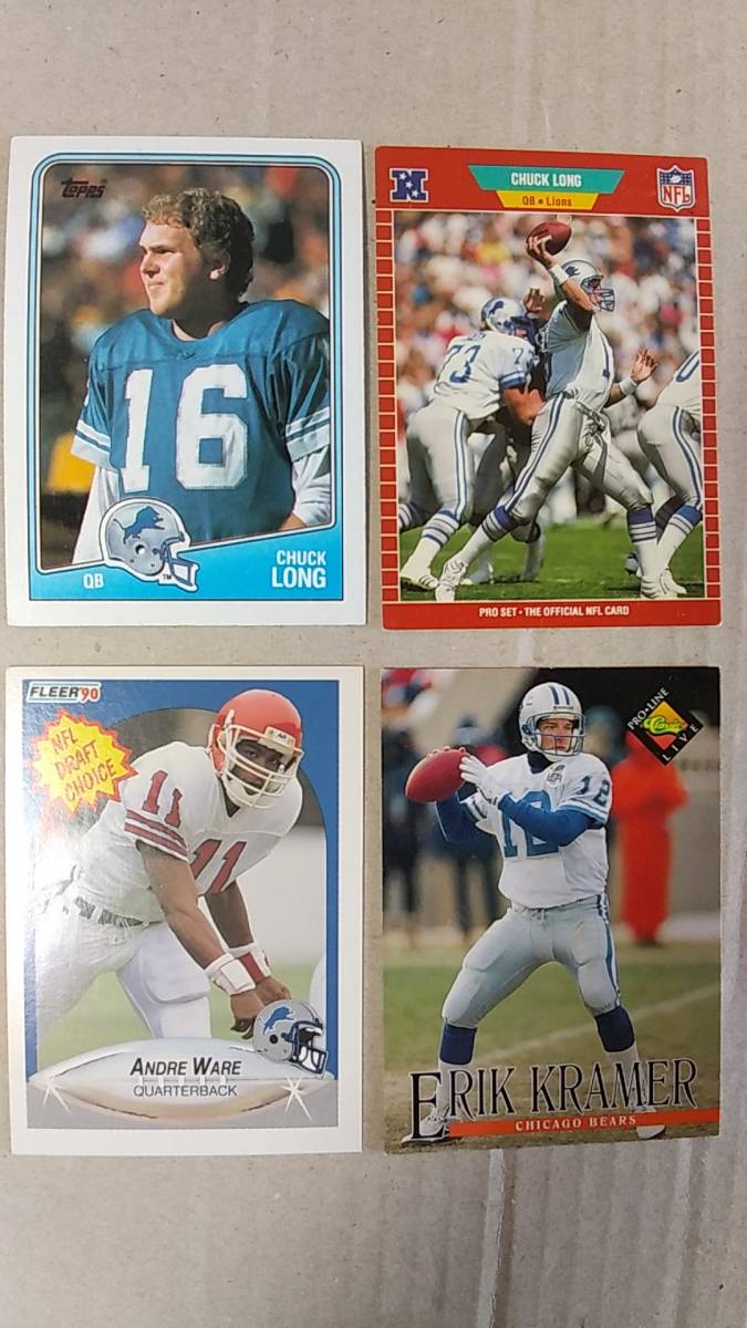 NFLカード DETROIT LIONS / QB 色々11種 ライオンズ拍卖