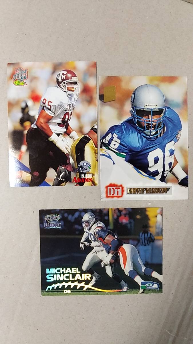 NFLカード SEATTLE SEAHAWKS / DL,LB 色々13種 Sss シーホークス拍卖