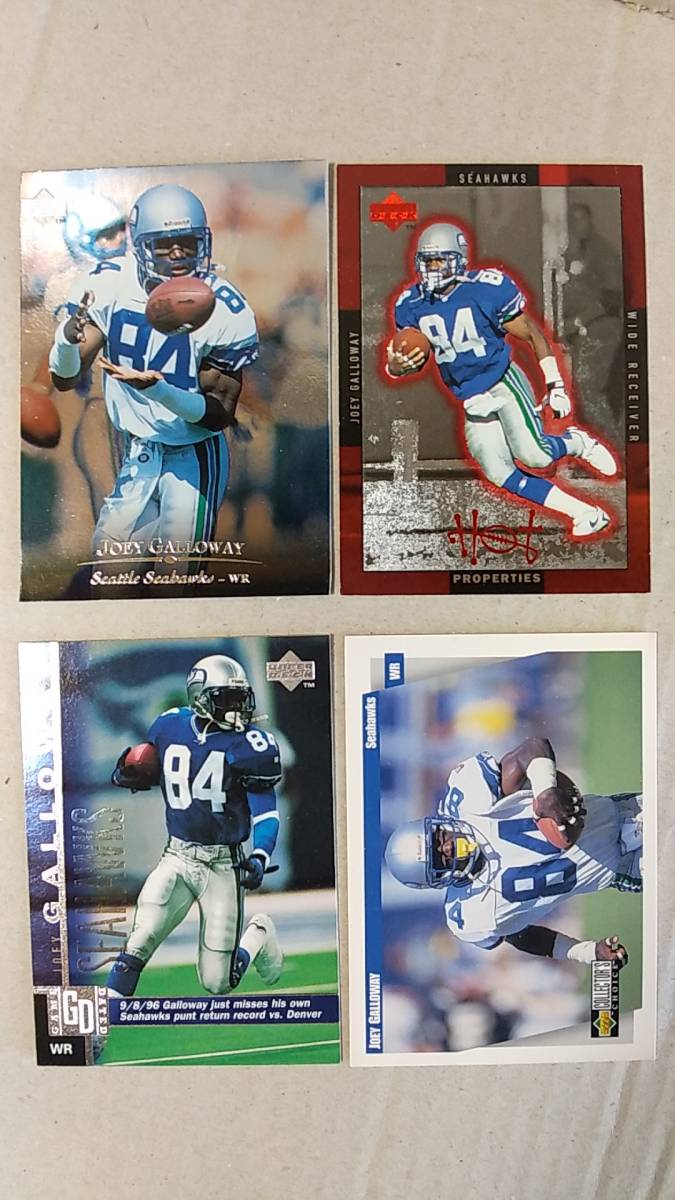NFLカード JOEY GALLOWAY 11種 UD系 Zz シーホークス WR拍卖