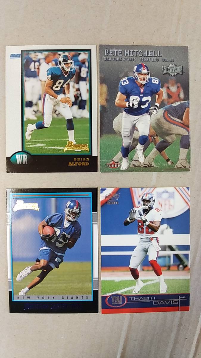 NFLカード NEW YORK GIANTS / WR 色々12種 Ggg ジャイアンツ拍卖